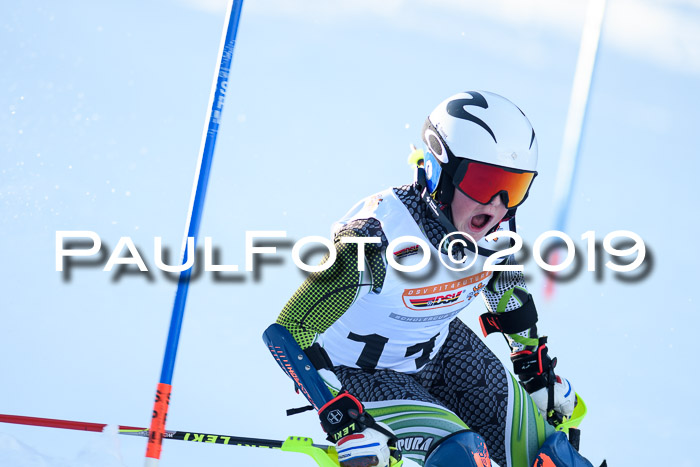 DSV Dt. Schülercup U14 SL 20.01.2019 Slalom