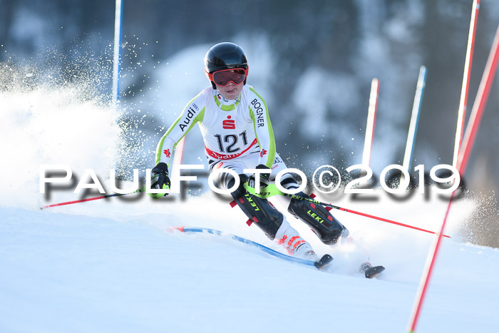 DSV Dt. Schülercup U14 SL 20.01.2019 Slalom