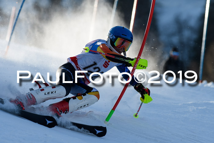 DSV Dt. Schülercup U14 SL 20.01.2019 Slalom