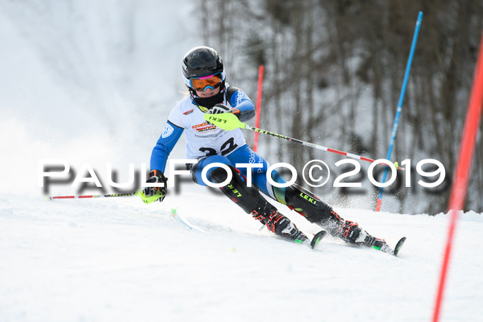 DSV Dt. Schülercup U14 SL 20.01.2019 Slalom