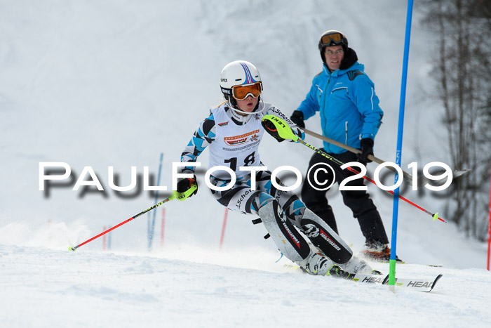 DSV Dt. Schülercup U14 SL 20.01.2019 Slalom