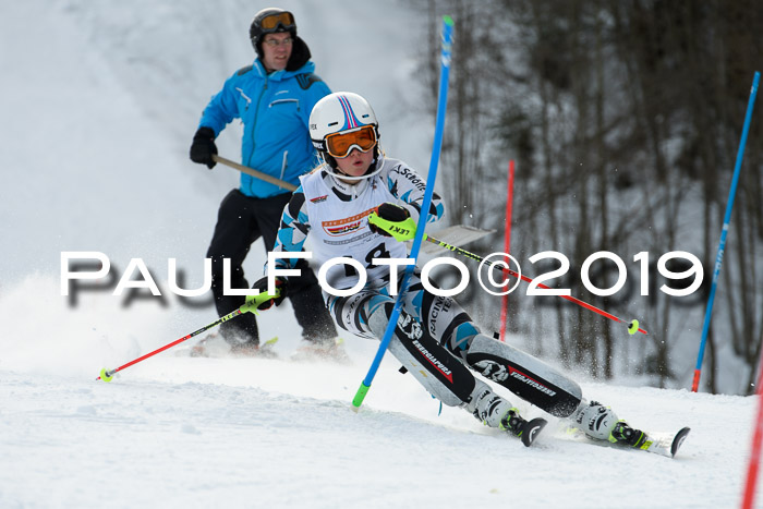 DSV Dt. Schülercup U14 SL 20.01.2019 Slalom