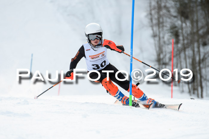 DSV Dt. Schülercup U14 SL 20.01.2019 Slalom