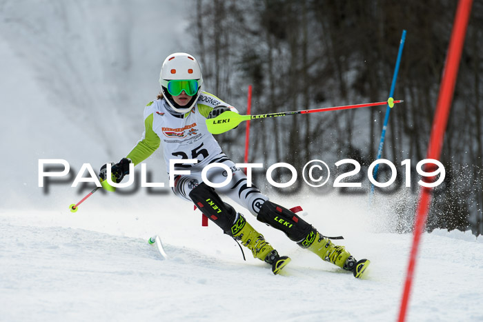 DSV Dt. Schülercup U14 SL 20.01.2019 Slalom