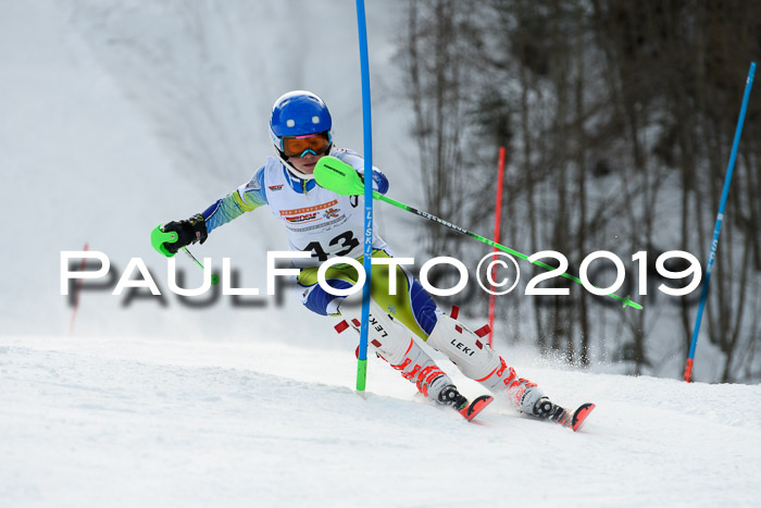 DSV Dt. Schülercup U14 SL 20.01.2019 Slalom