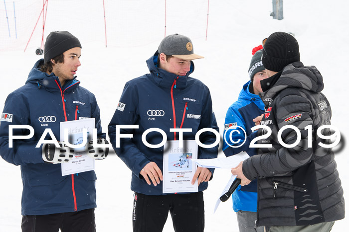 Int. FIS Rennen + NJC  AC Herren, FIS SG, Götschen, 25.01.2019