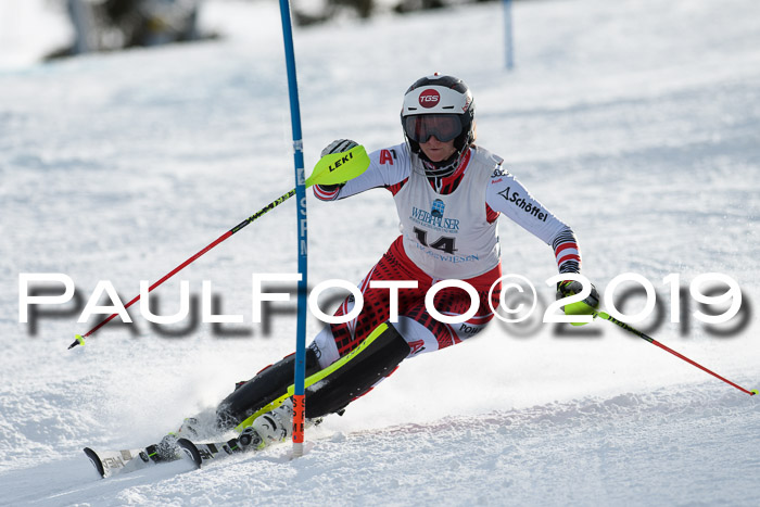Int. FIS Rennen + NJC  AC Damen, FIS SG, Götschen, 01.02.2019