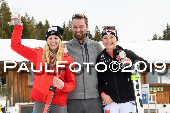 Int. FIS Rennen + NJC  AC Damen, FIS SG, Götschen, 01.02.2019