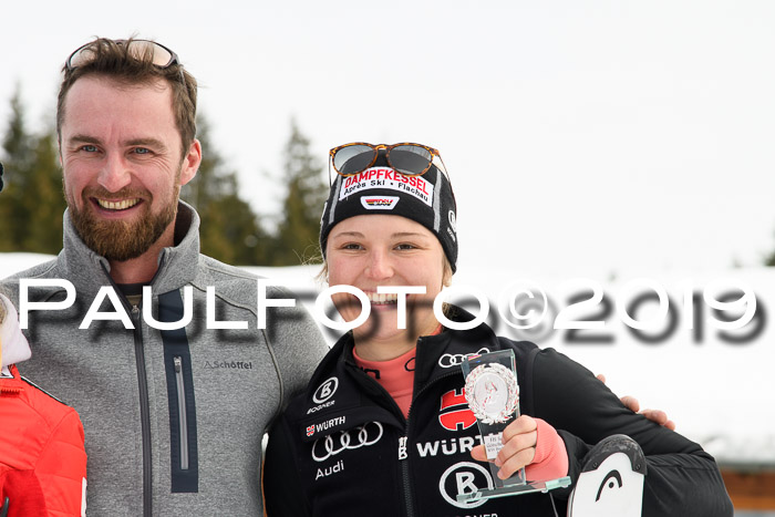 Int. FIS Rennen + NJC  AC Damen, FIS SG, Götschen, 01.02.2019