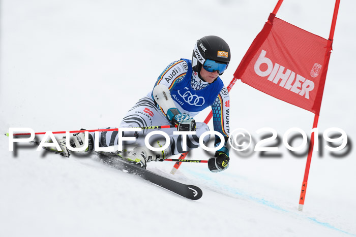 FIS Riesenslalom, Herren, Bay. Jugend, Oberjoch, 09.02.2018