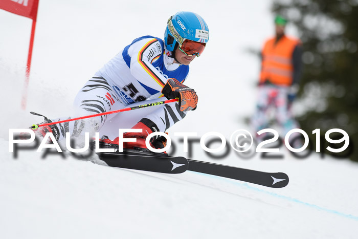 FIS Riesenslalom, Herren, Bay. Jugend, Oberjoch, 09.02.2018