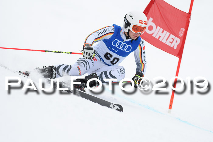 FIS Riesenslalom, Herren, Bay. Jugend, Oberjoch, 09.02.2018