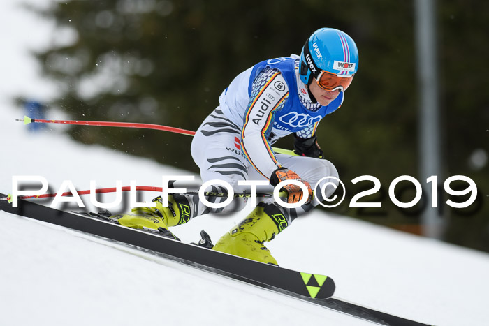 FIS Riesenslalom, Herren, Bay. Jugend, Oberjoch, 09.02.2018