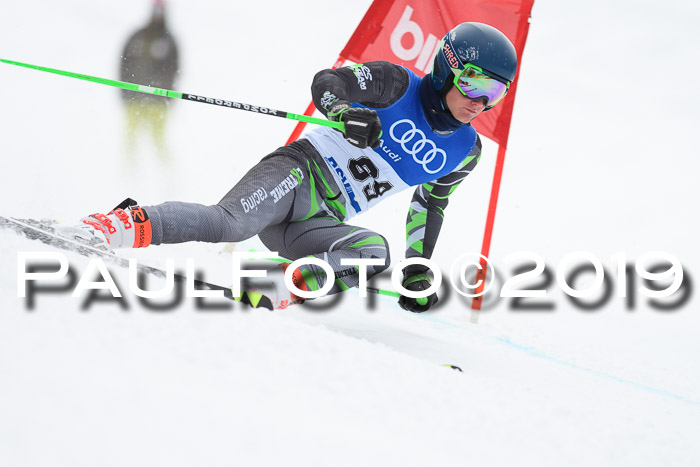 FIS Riesenslalom, Herren, Bay. Jugend, Oberjoch, 09.02.2018