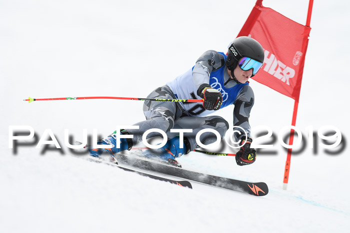 FIS Riesenslalom, Herren, Bay. Jugend, Oberjoch, 09.02.2018