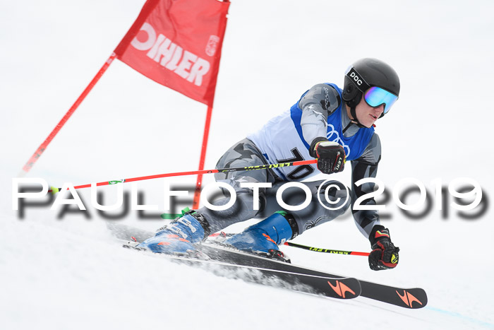 FIS Riesenslalom, Herren, Bay. Jugend, Oberjoch, 09.02.2018