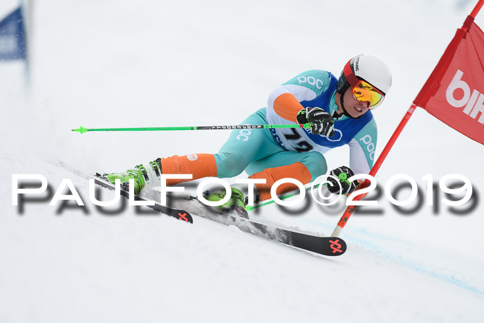 FIS Riesenslalom, Herren, Bay. Jugend, Oberjoch, 09.02.2018