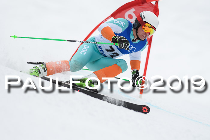 FIS Riesenslalom, Herren, Bay. Jugend, Oberjoch, 09.02.2018