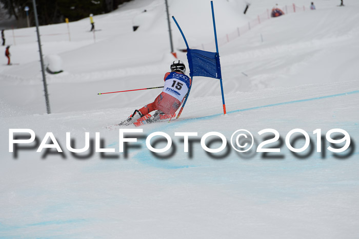 FIS Riesenslalom, Herren, Bay. Jugend, Oberjoch, 09.02.2018