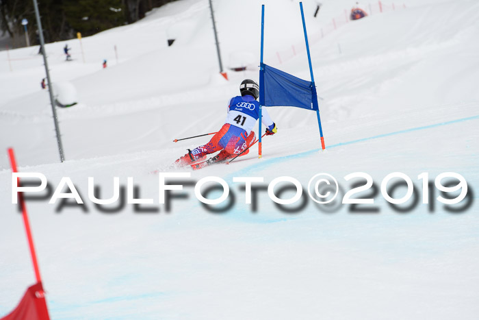 FIS Riesenslalom, Herren, Bay. Jugend, Oberjoch, 09.02.2018