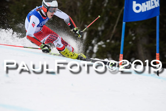 FIS Riesenslalom, Herren, Bay. Jugend, Oberjoch, 09.02.2018