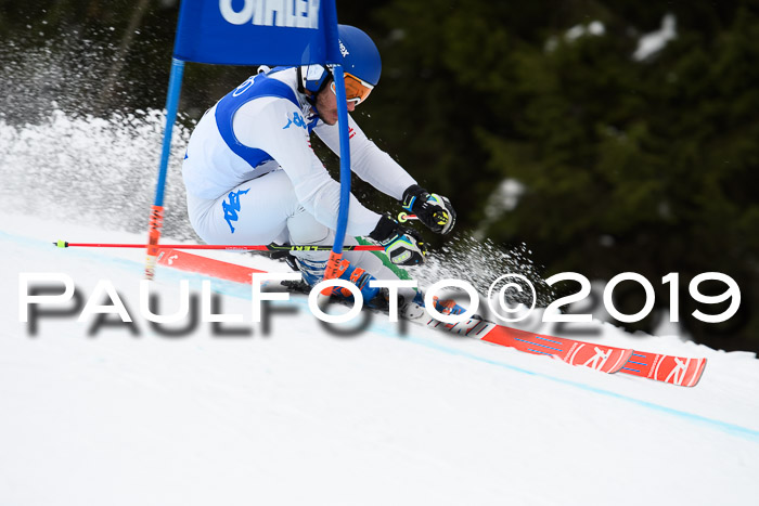 FIS Riesenslalom, Herren, Bay. Jugend, Oberjoch, 09.02.2018