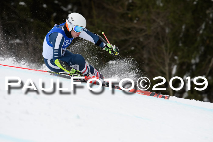 FIS Riesenslalom, Herren, Bay. Jugend, Oberjoch, 09.02.2018