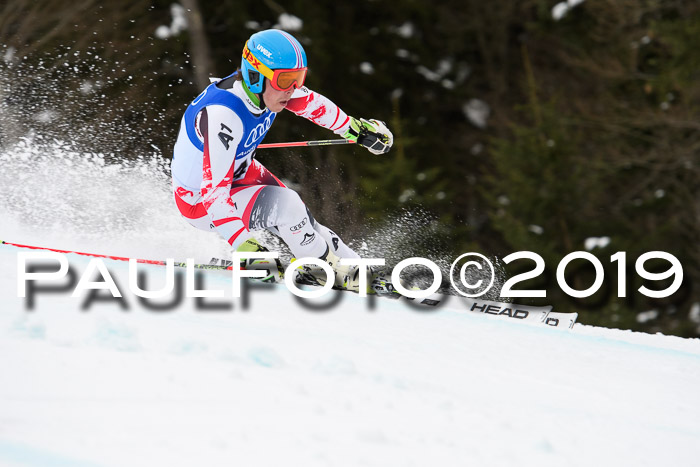 FIS Riesenslalom, Herren, Bay. Jugend, Oberjoch, 09.02.2018