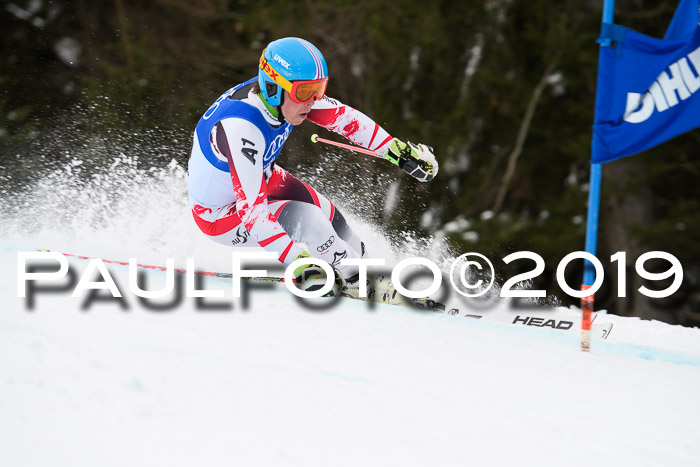 FIS Riesenslalom, Herren, Bay. Jugend, Oberjoch, 09.02.2018