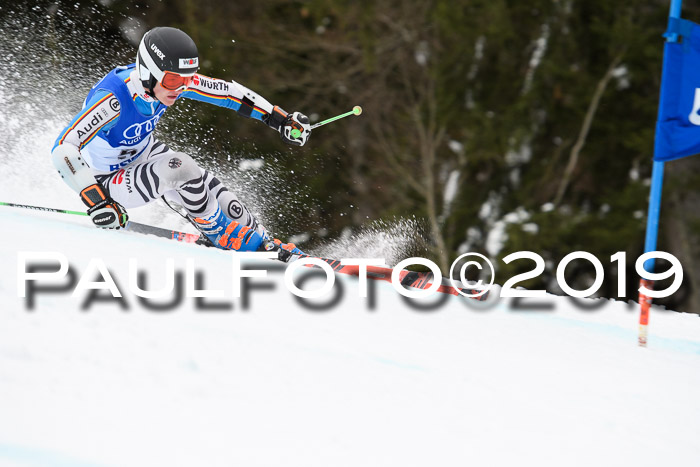 FIS Riesenslalom, Herren, Bay. Jugend, Oberjoch, 09.02.2018