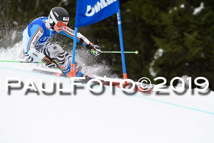 FIS Riesenslalom, Herren, Bay. Jugend, Oberjoch, 09.02.2018