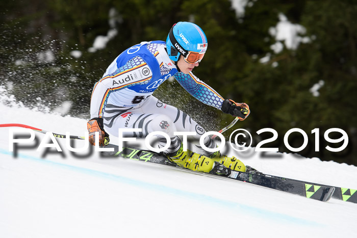 FIS Riesenslalom, Herren, Bay. Jugend, Oberjoch, 09.02.2018