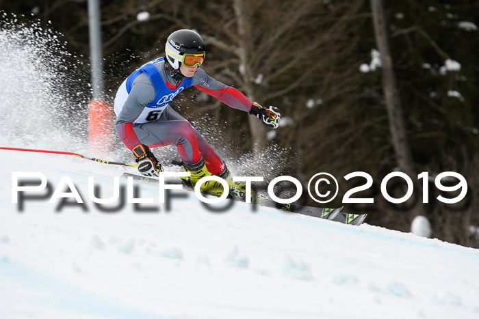 FIS Riesenslalom, Herren, Bay. Jugend, Oberjoch, 09.02.2018