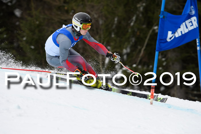 FIS Riesenslalom, Herren, Bay. Jugend, Oberjoch, 09.02.2018