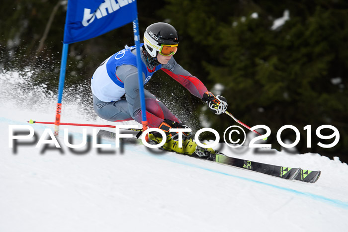 FIS Riesenslalom, Herren, Bay. Jugend, Oberjoch, 09.02.2018