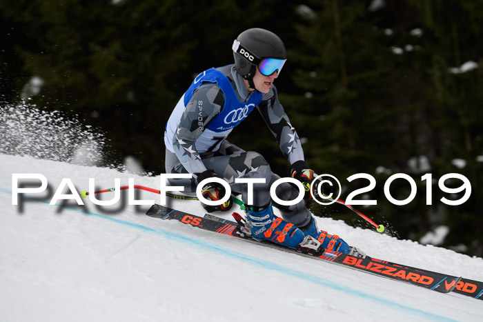 FIS Riesenslalom, Herren, Bay. Jugend, Oberjoch, 09.02.2018