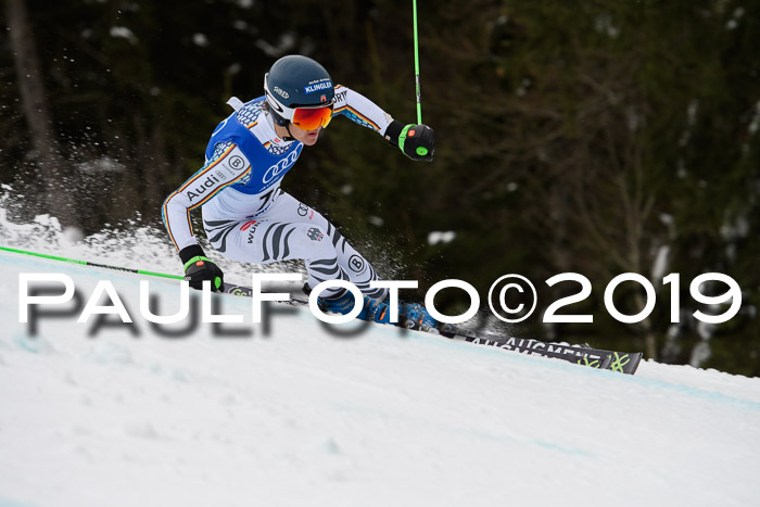 FIS Riesenslalom, Herren, Bay. Jugend, Oberjoch, 09.02.2018