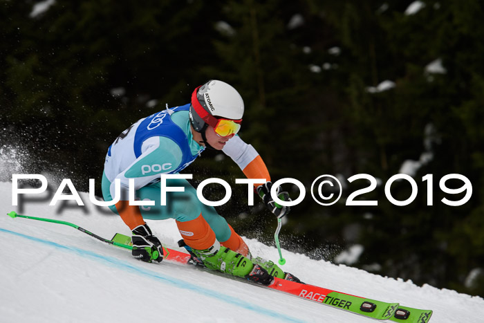 FIS Riesenslalom, Herren, Bay. Jugend, Oberjoch, 09.02.2018