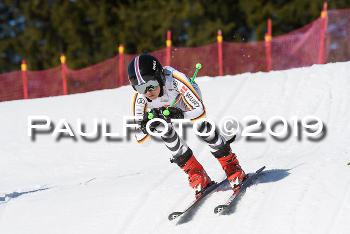 DSV Schülercup U16 Super-G, 26.02.2019