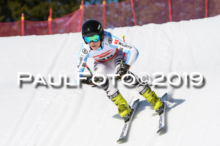 DSV Schülercup U16 Super-G, 26.02.2019