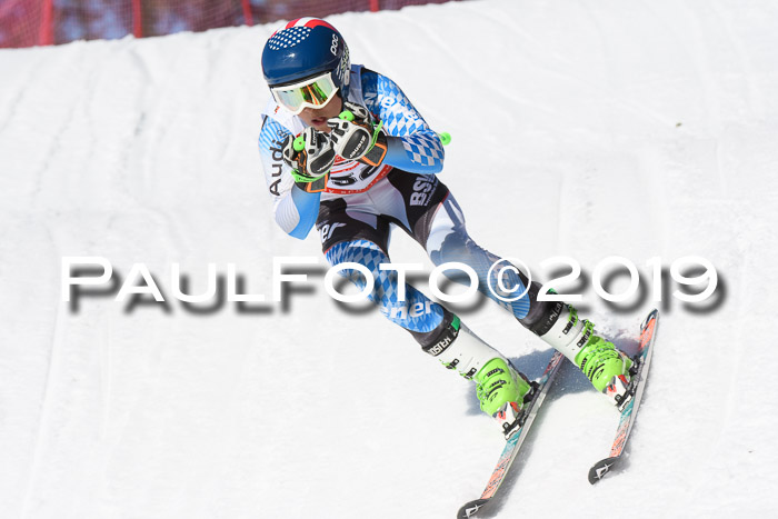 DSV Schülercup U16 Super-G, 26.02.2019