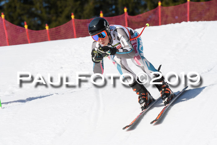 DSV Schülercup U16 Super-G, 26.02.2019