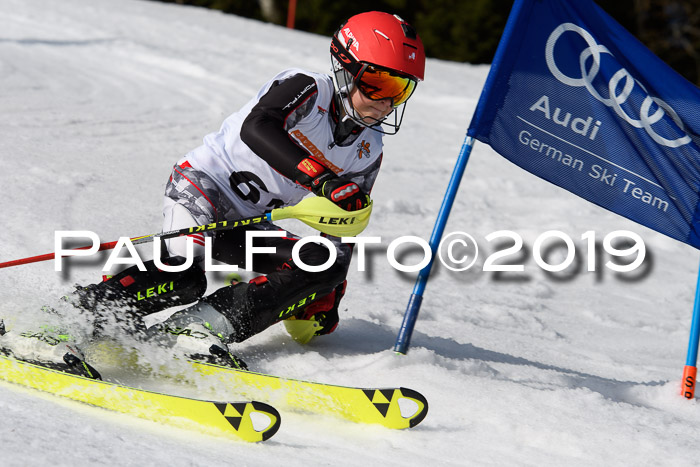 DSV Deutscher Schülercup U12 Finale 2019, Slalom Cross 03.03.2019