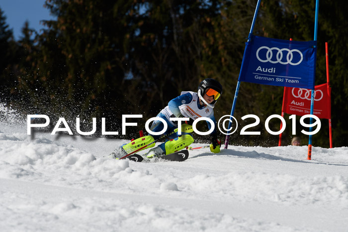 DSV Deutscher Schülercup U12 Finale 2019, Slalom Cross 03.03.2019