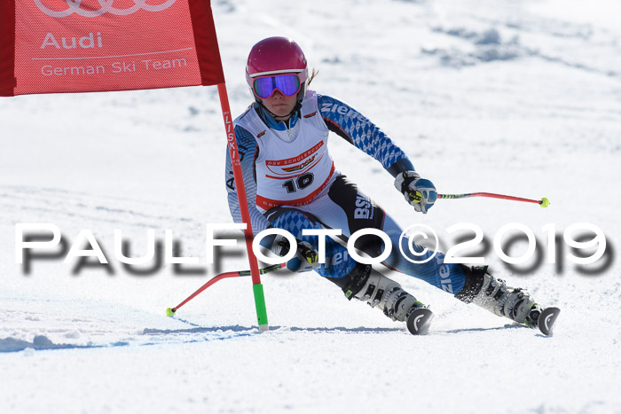 Dt. Schülercup Finale U16 Riesenslalom 08.03.2019