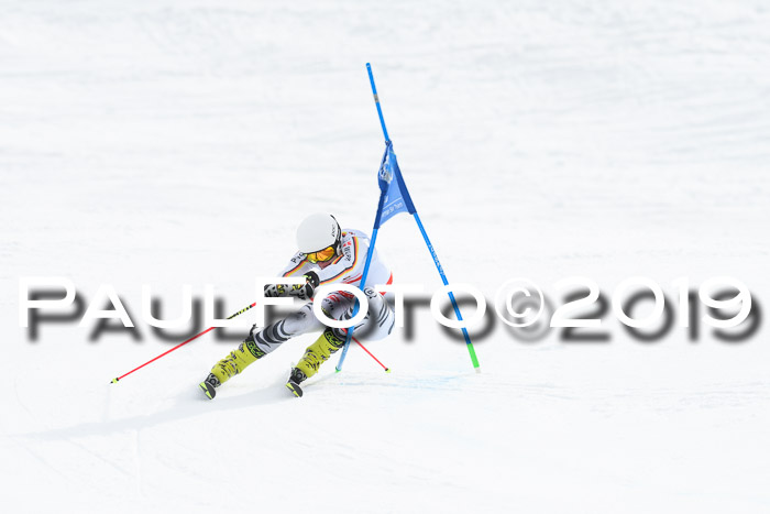 Dt. Schülercup Finale U16 Riesenslalom 08.03.2019