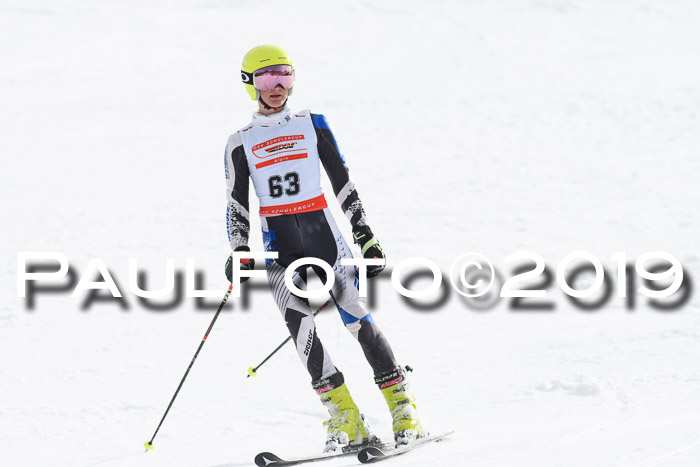 Dt. Schülercup Finale U16 Riesenslalom 08.03.2019