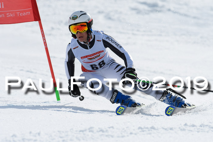 Dt. Schülercup Finale U16 Riesenslalom 08.03.2019