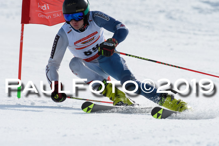 Dt. Schülercup Finale U16 Riesenslalom 08.03.2019