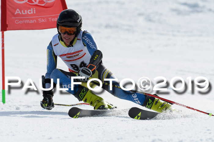 Dt. Schülercup Finale U16 Riesenslalom 08.03.2019